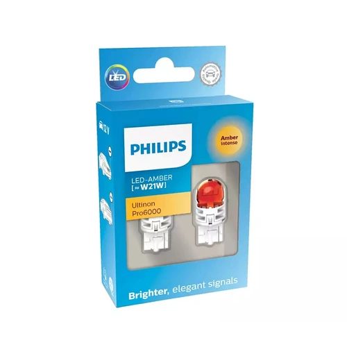 LED Ultinon Pro6000 SI žiarovka do smerovky, jantárové svetlo, 12V, 2ks /PHILIPS/ - obr. 2