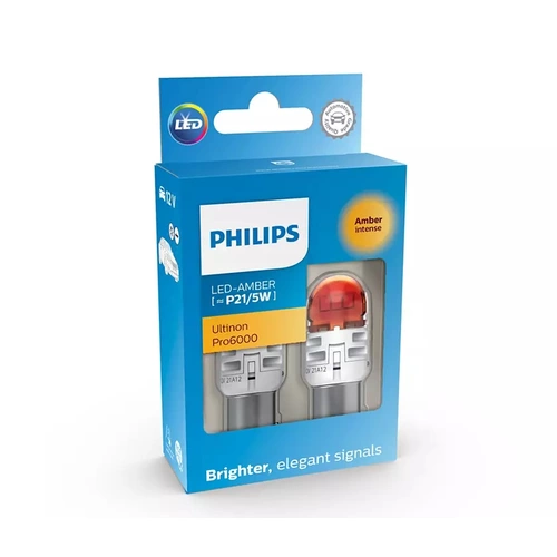 LED Ultinon Pro6000 SI do smerovky a obrysového svetla, intenzívna jantárová, 12V, 2ks /PHILIPS/ - obr. 2