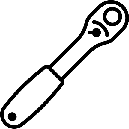 Držiak 1/4